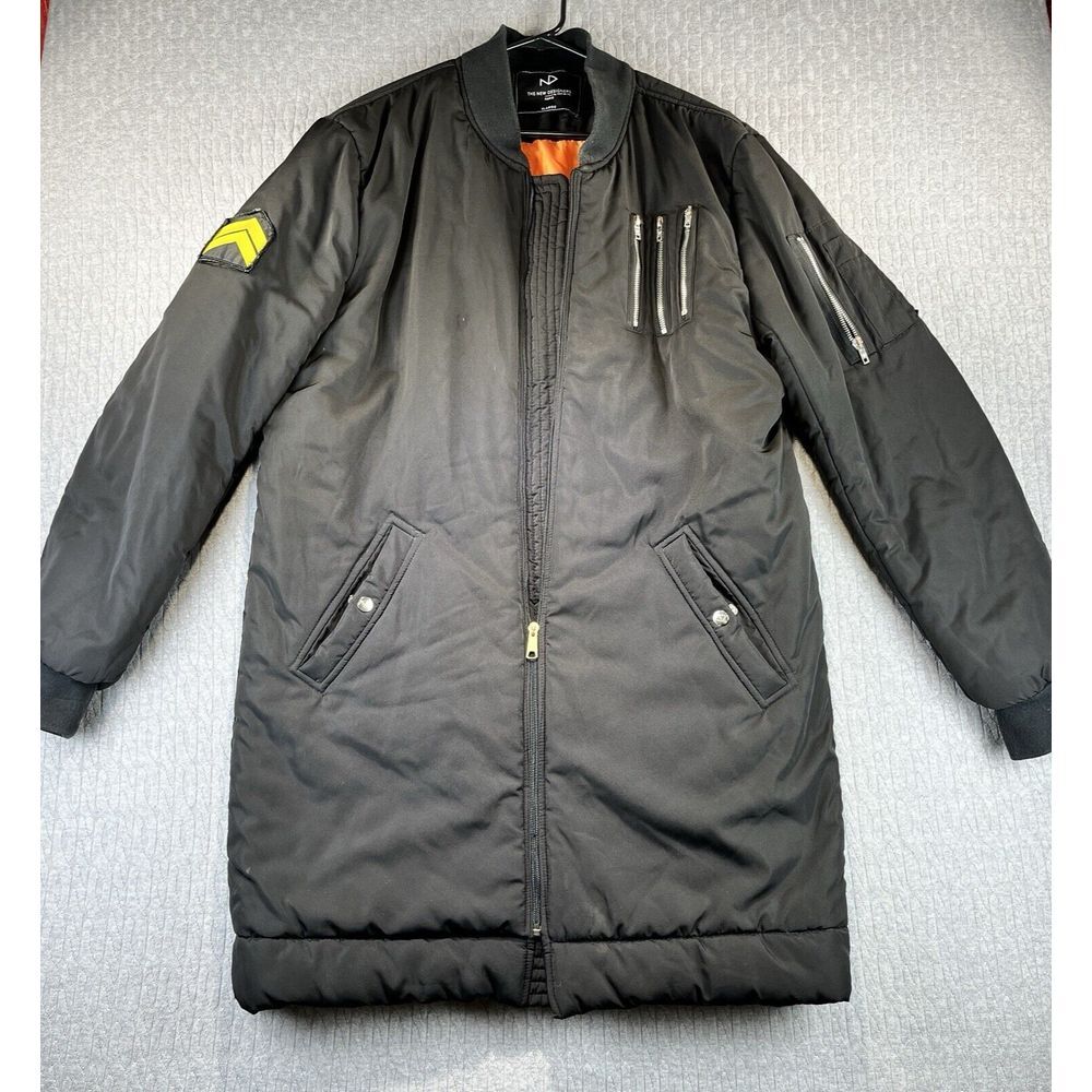 The New Designers mens (XL) Paris Heavyweight Insulated Bomber Zippers jacket